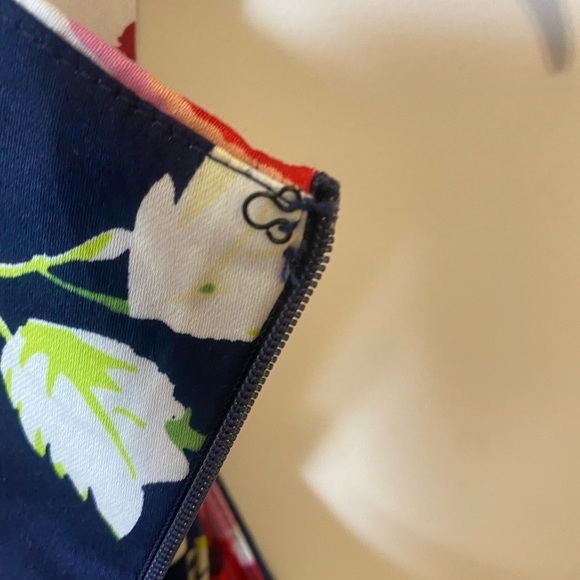 NWT AX Paris Floral Sleeveless Dress size 12 - Picture 6 of 12